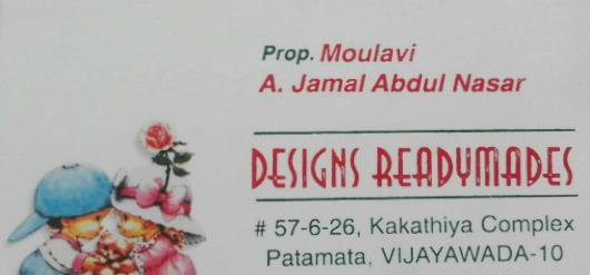 Designs Readymades in Patamata