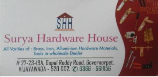 Surya Hardware House in Governorpet