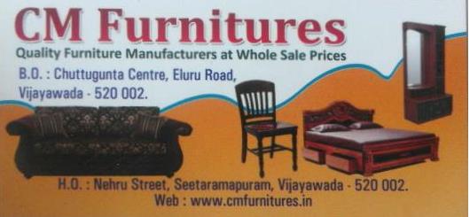 CM Furnitures in Eluru Road