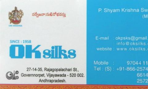Oksilks in Governorpet