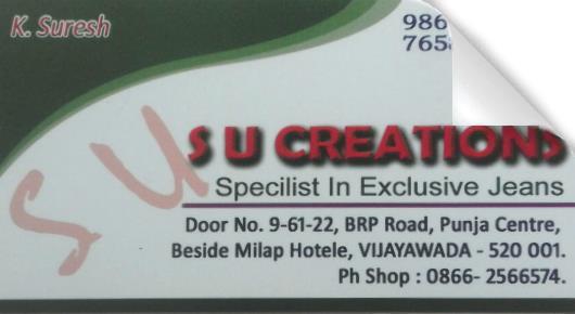 S U Creations in Panja Centre