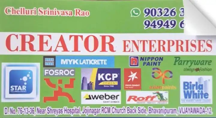 Creator Enterprises in Bhavanipuram