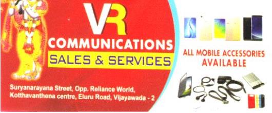 VR Communications Sales Services in Eluru Road