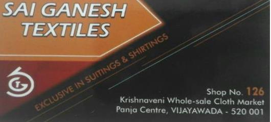 Sai Ganesh Textiles in Panja Centre