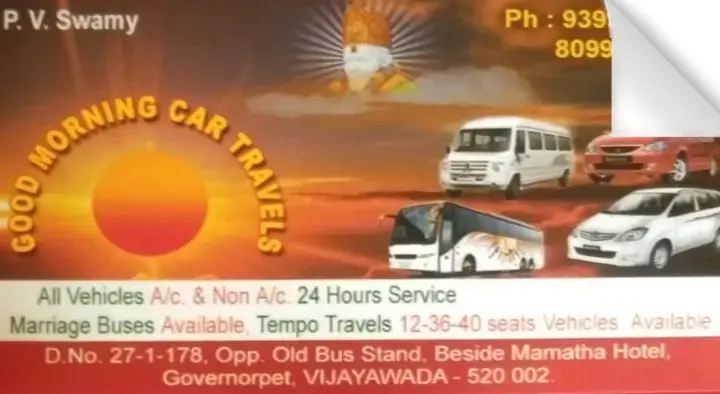 Good Morning Car Travels in Governerpet