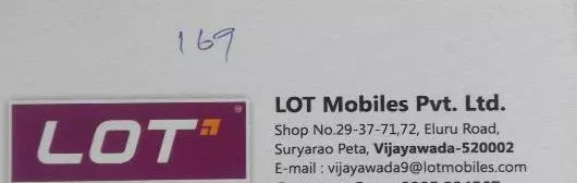 Lot Mobiles PvtLtd in Eluru Road