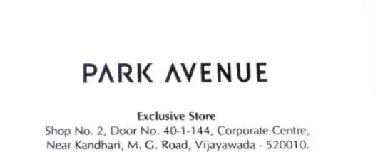 Park Avenue in M.G.Road
