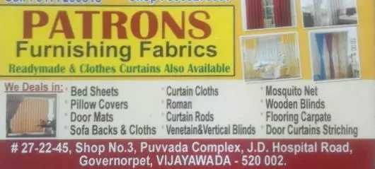 Patrons Furnishing Fabrics in Governorpet
