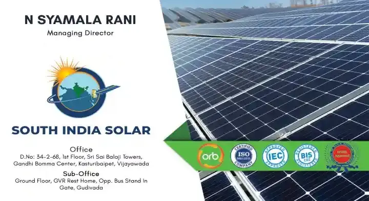 South India Solar in Kasturibaipet