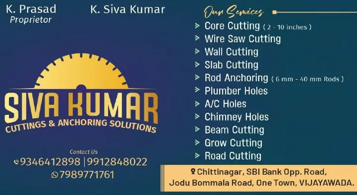 Siva Kumar Slab Cutting Works in Chittinagar