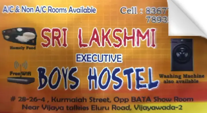 Sri Laxmi Executive Boys Hostel in Eluru Road