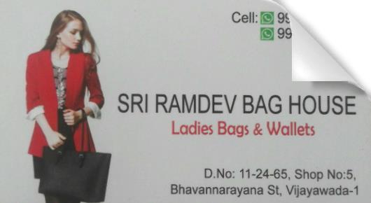 Sri Ramdev Bag House in Bhavannarayana Street