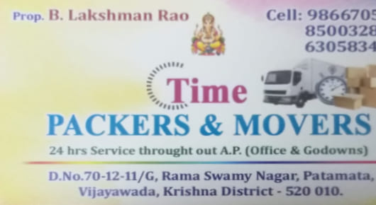 Time Packers and Movers in Patamata