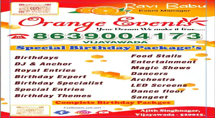 Orange Events in Ajit Singh Nagar