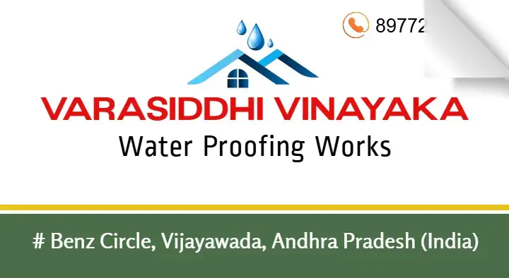 Varasiddhi Vinayaka Water Proofing Works in Benz Circle