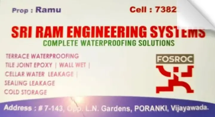 Sri Ram Engineering Systems in Poranki