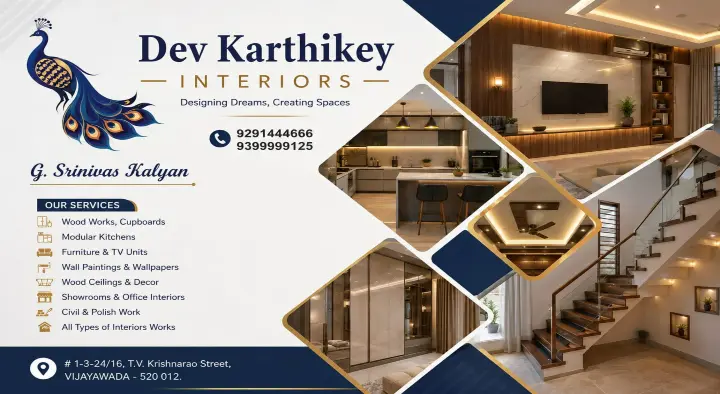 Dev Karthikey Interiors in TV Krishnarao Street