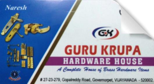 Guru Krupa Hardware House in Governorpet