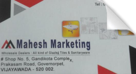 Mahesh Marketing in Governorpet