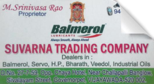 Suvarna Trading Company in Governorpet