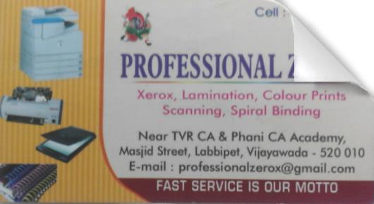 Professional Zerox in Labbipet