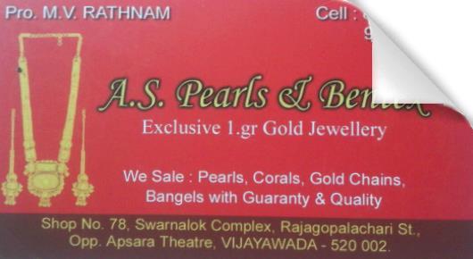 AS Pearls and Bentex in Governorpet