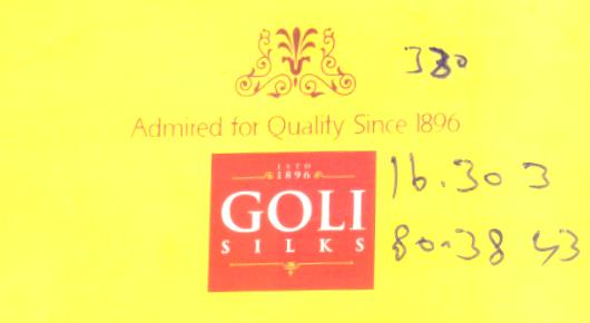 Goli Silks in M.G.Road