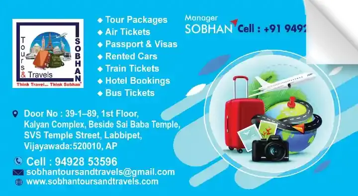 Sobhan Tours and Travels in Labbipet
