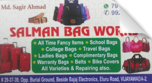 Salman Bag Works in Eluru Road