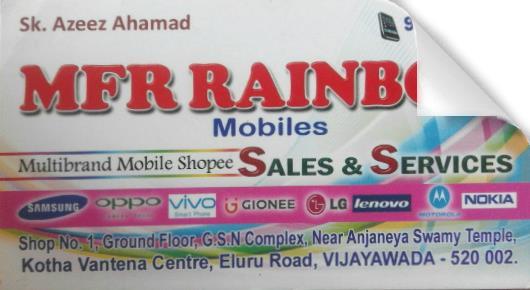 MFR Rainbow Mobiles in Eluru Road