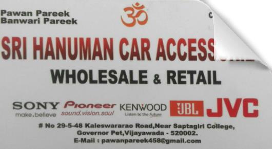 Sri Hanuman Car Accessories in Governorpet