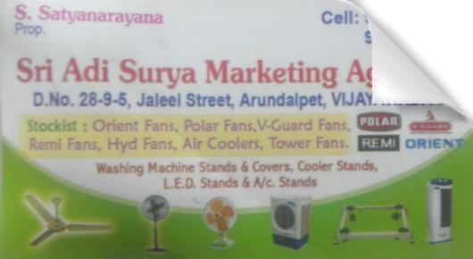 Sri Adi Surya Marketing Agencies in Arundelpet