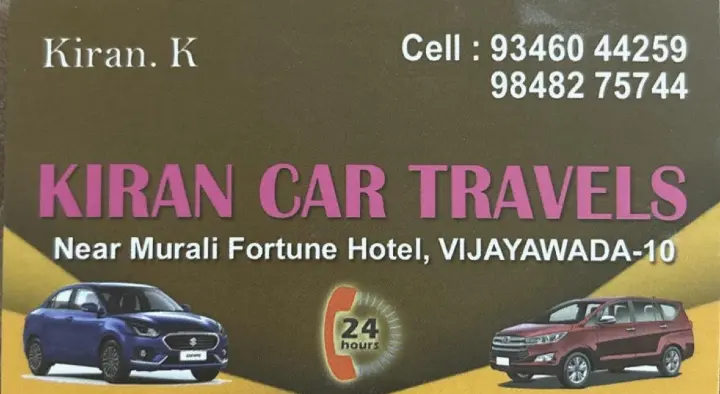 Kiran Car Travels in Mogalrajpuram