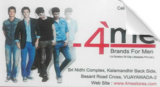 4ME Brand For Men in Besant Road
