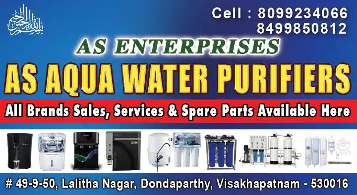AS Aqua water Purifiers (AS Enterprises) in dondaparthy