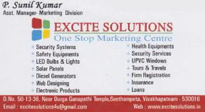 Excite Solutions in Seethammapeta
