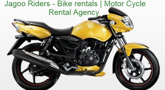 Jagoo Riders - Bike rentals | Motor Cycle Rental Agency in dondaparthy