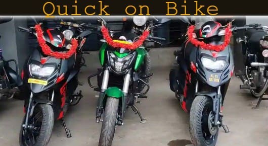 Quick on Bike in Madhurawada