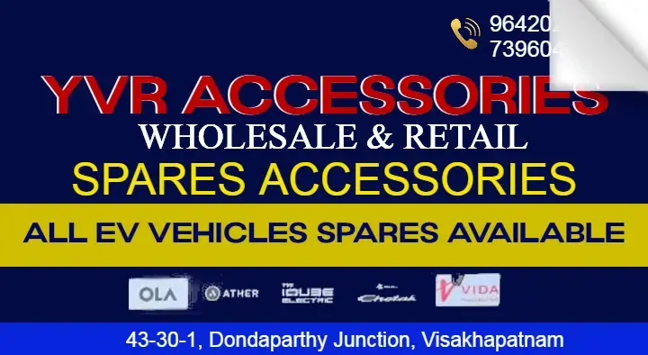 YVR Accessories in Dondaparthy