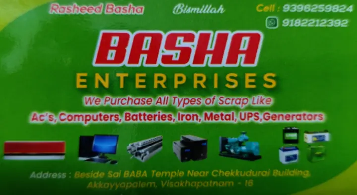 Basha Enterprises in Akkayyapalem