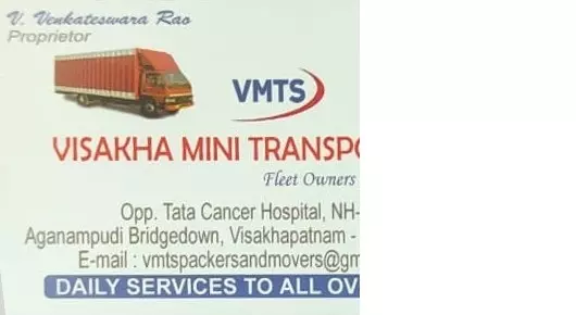 Visakha Mini Transport Services in Aganampudi