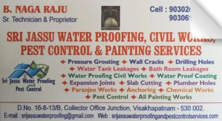 Sri Jassu Water Proofing Civil Works in Collector Office