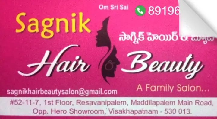 Sagnik Hair and Beauty in Maddilapalem