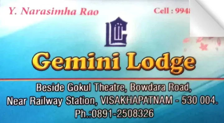 Gemini Lodge in Bowadara Road