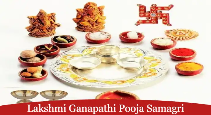 Lakshmi Ganapathi Pooja Samagri in New Gajuwaka