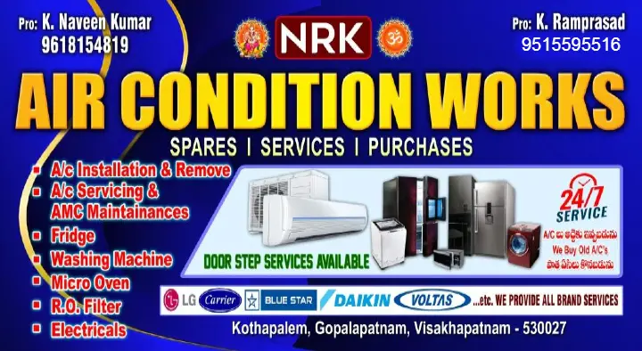 Air Condition Works in Gopalapatnam