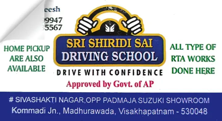 Sri Shiridi Sai Driving School in Madhurawada