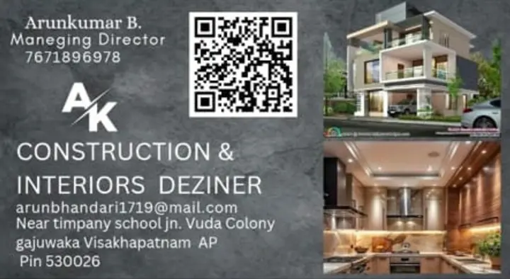 AK Constructions and Interior Deziner in Gajuwaka