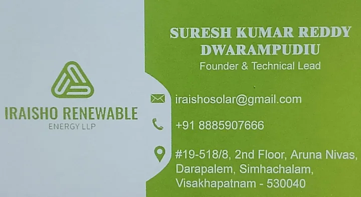 Iraisho Renewable in Simhachalam