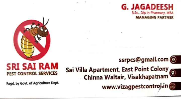 Sri Sai Ram Pest Control Services in Chinna Waltair